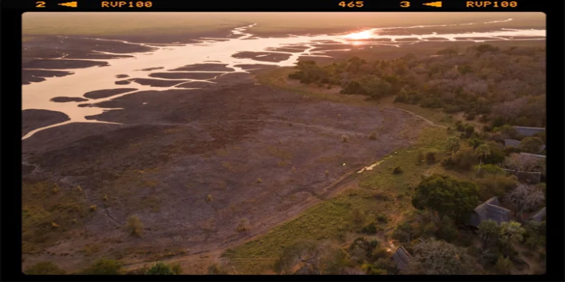 Katavi Wildlife Camp. Vista aerea del campo proposto da Africa Photography per il suo safari fly-indi 7 giorni