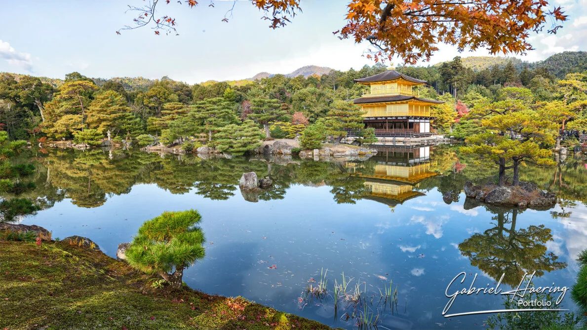 Il foliage a Kyoto, con il Tempio d’Oro, è un’esperienza fotografica unica da vivere almeno una volta nella vita.