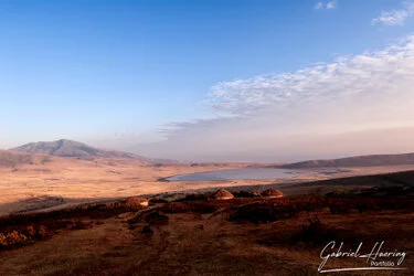 Vista panoramica dal bordo del Cratere di Ngorongoro durante un safari fotografico in Tanzania