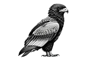 Bateleur in the Central Serengeti during a photographic safari in Tanzania