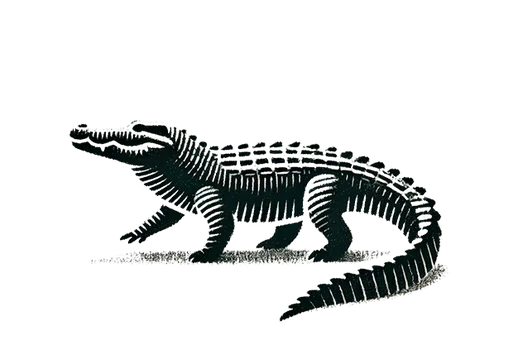 Crocodile can be seen in Tanzania during a photographic safari