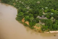Rufiji River Camp is integrated in the 8 day fly-in photographic safari in combination with Ruaha National Park